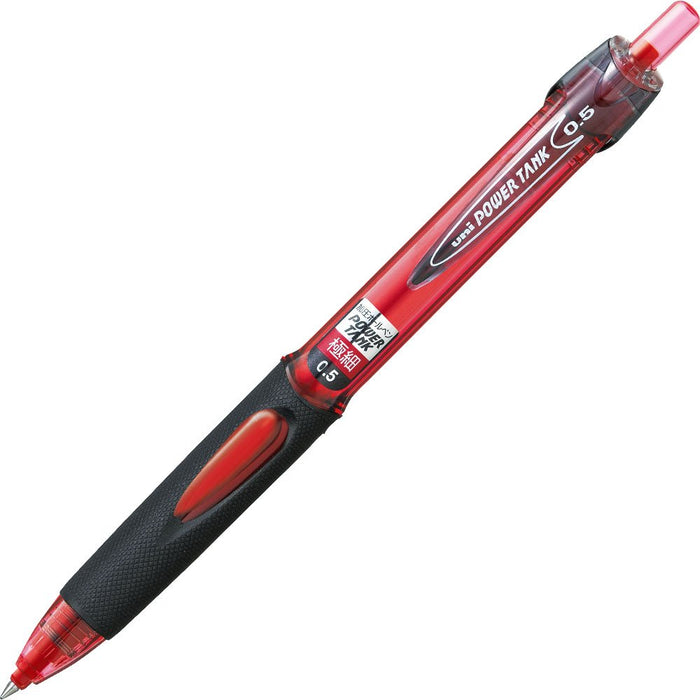 三菱 Pencil Power Tank Sn-200Pt-05 油性红色圆珠笔 - 15 支装