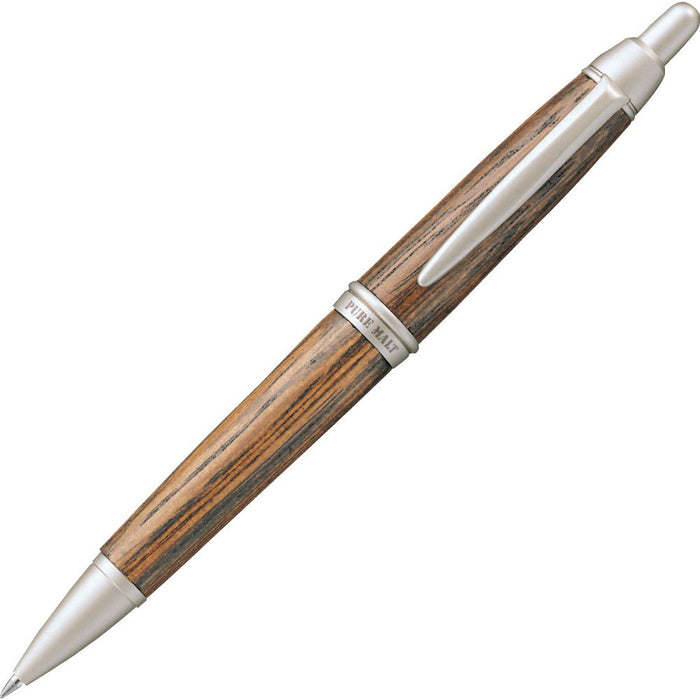 Mitsubishi Pencil Pure Malt Dark Brown Oil-Based Ballpoint Pen 0.7 Point