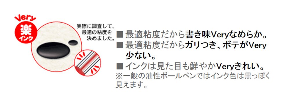 三菱铅笔油性黑色圆珠笔替换芯 1.0 敲击式 10 支装