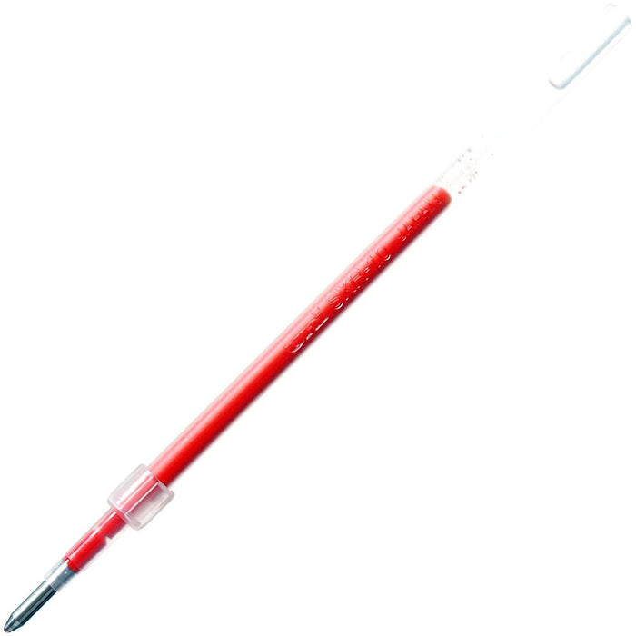 Mitsubishi Pencil SXR-10 Oil-Based Red Ballpoint Pen Refill Pack of 15