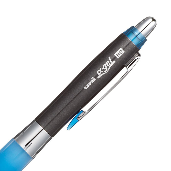 Mitsubishi Pencil Uni Alpha Gel Hard 0.7 Oil-Based Ballpoint Pen - Royal Blue