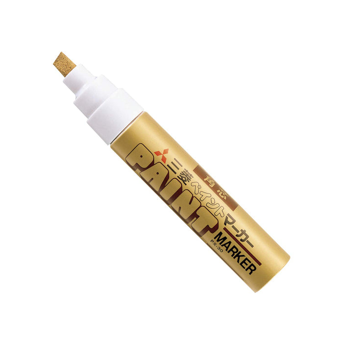 Mitsubishi Pencil Bold Gold Paint Marker 5 Pack - Px30.25 Series