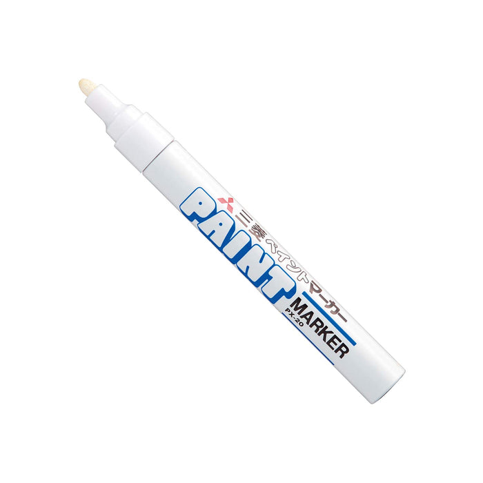 Mitsubishi Pencil Medium Point White Paint Marker Pack of 10