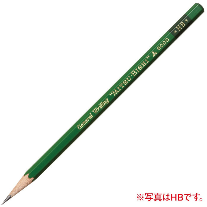 Mitsubishi Pencil 9000 3H - High-Quality Durable Writing Pack of 1 Dozen