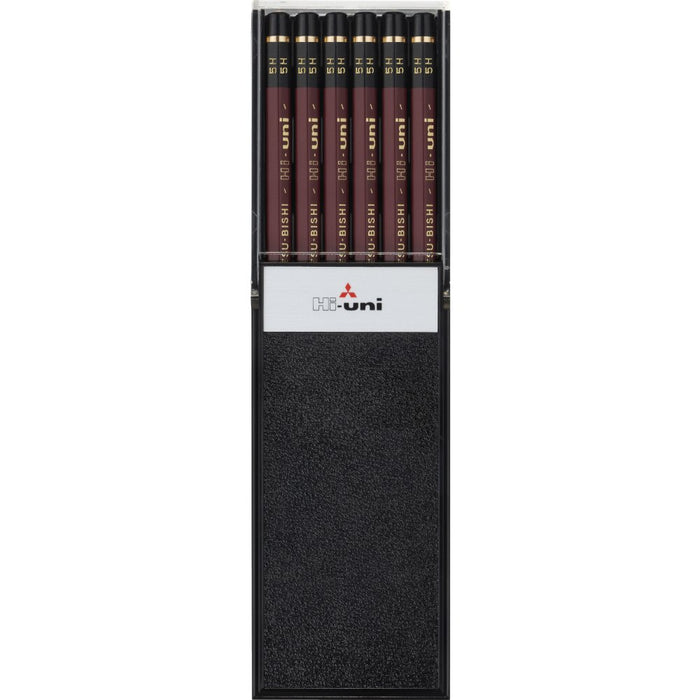 Mitsubishi Pencil High Uni 5H - Premium Quality 12 Pack Set