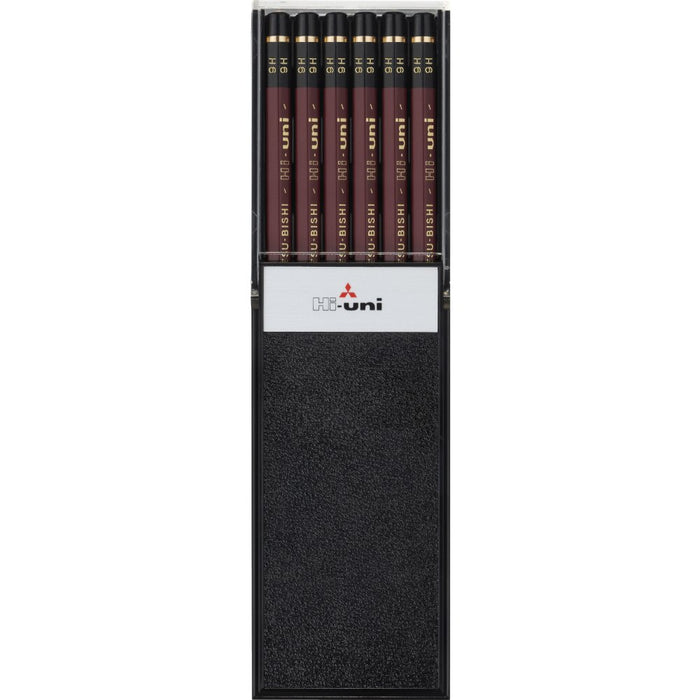 Mitsubishi Pencil High Uni 9H - Pack of 12 High-Quality Pencils