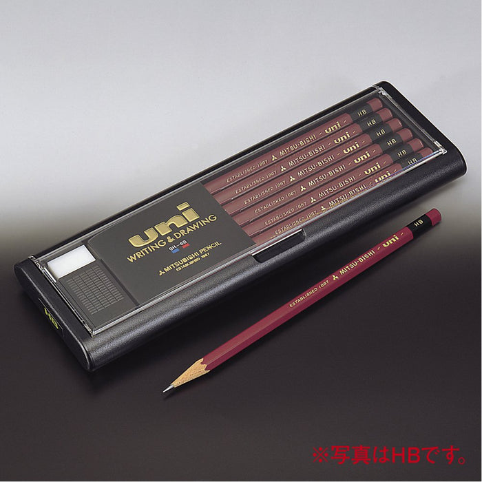 Mitsubishi Pencil Uni 6H - 耐用高品質一打裝