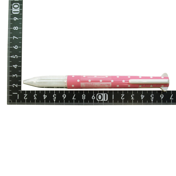 Mitsubishi Pencil - Style Fit 5-Color Holder Dot Pink Model Ue5H258D.13