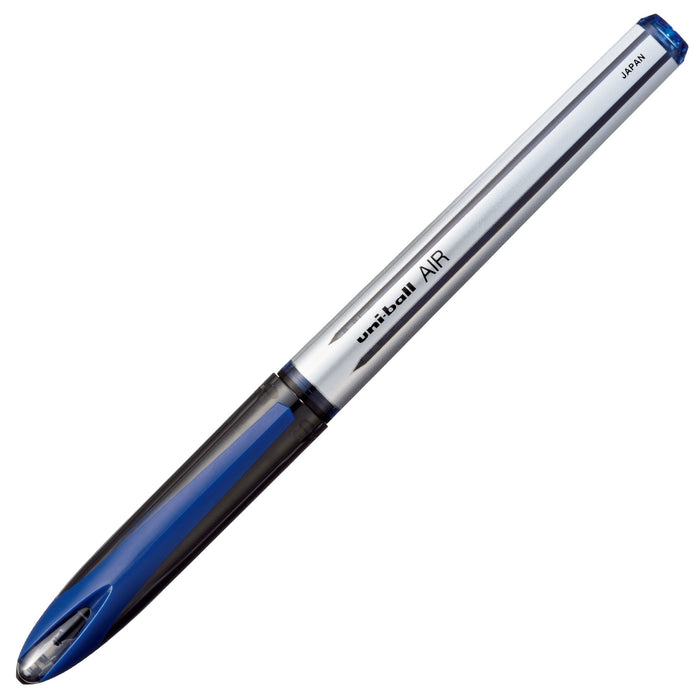 Mitsubishi Pencil Uniball Air 0.7 Blue Water-Based Ballpoint Pen Pack of 10