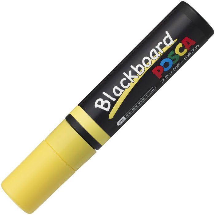 Mitsubishi Pencil Extra Thick Yellow Water-Based Pen - Black Board Posca PCE50017K1P.2