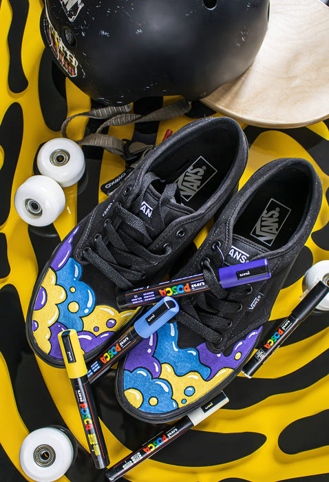 Mitsubishi Pencil Posca Medium Point Water-Based Pen 8 Color Set Pc5M8C-Kiichin - The #1 Place for Japanese Goods in Your Hand!