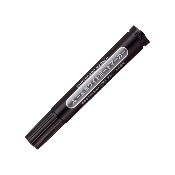 Mitsubishi Pencil Black Medium Point Whiteboard Marker Pwb4M.24