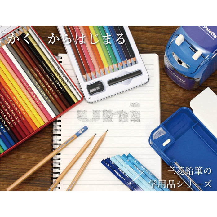 Mitsubishi Pencil Unipalette 2B Writing Pencil Color Effect Inspiration Supplement 1 Dozen