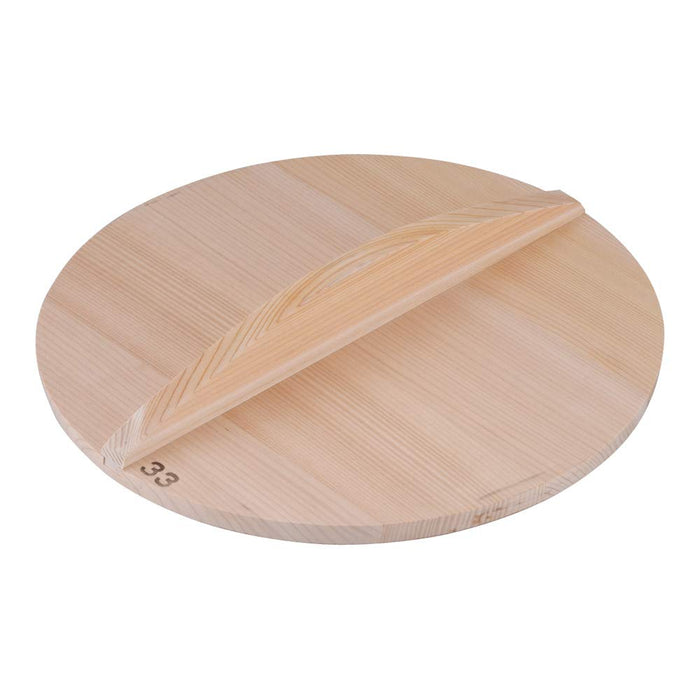 Endo Shoji Miyabi Urushi 33cm Thick Sawara Wood Lid Made in Japan-Kiichin - The #1 Place for Japanese Goods in Your Hand!