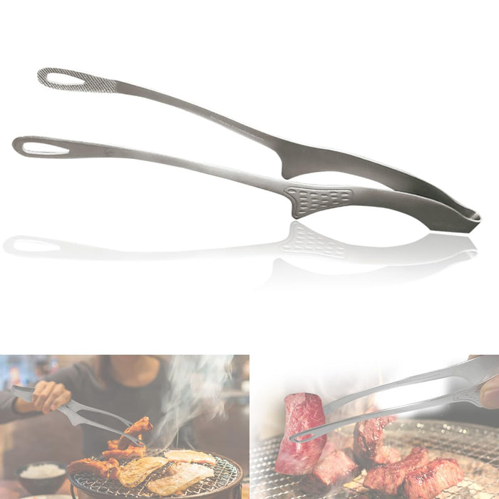 Mmmall Tsubame-Sanjo Yakiniku Tongs Dishwasher Safe Japanese Cooking Tool-Kiichin - The #1 Place for Japanese Goods in Your Hand!