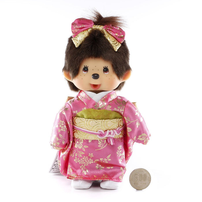 Sekiguchi Monchhichi 女孩毛絨玩具長袖風格 20 公分高