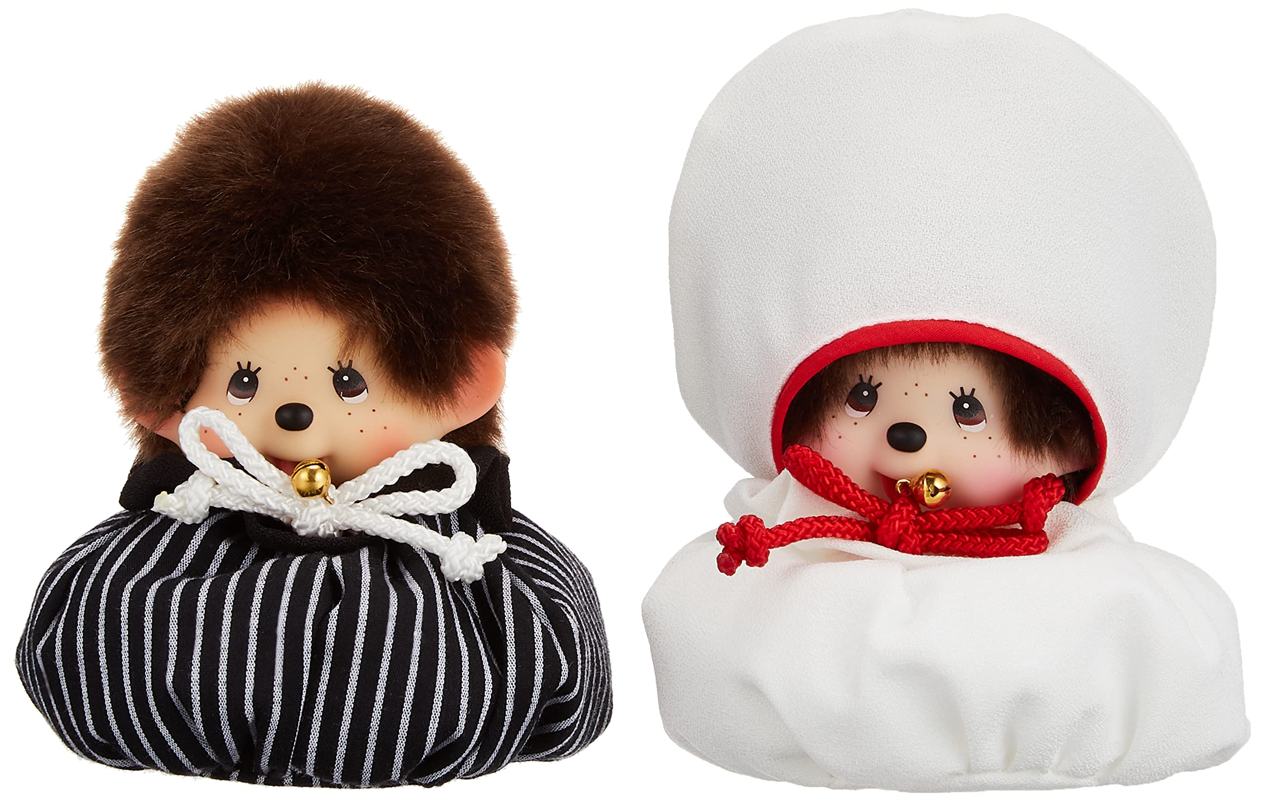 Sekiguchi Monchhichi Babychichi Wedding Set Plush Toy