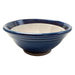 Motoshige Ceramic Blue Suribachi Mortar 22Cm - Authentic Japanese Craftsmanship-Kiichin - The #1 Place for Japanese Goods in Your Hand!