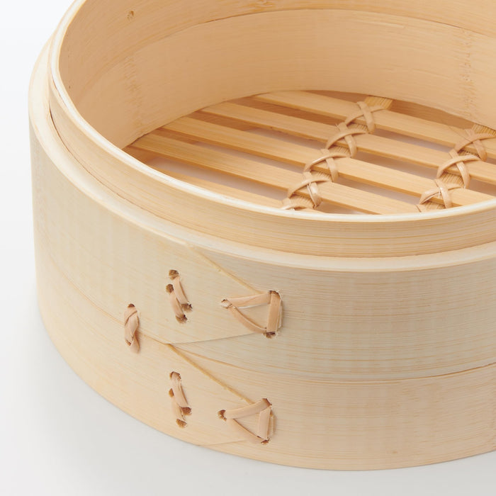 Muji Bamboo Steaming Basket Small Deep Type 84376511 for Healthy Cooking