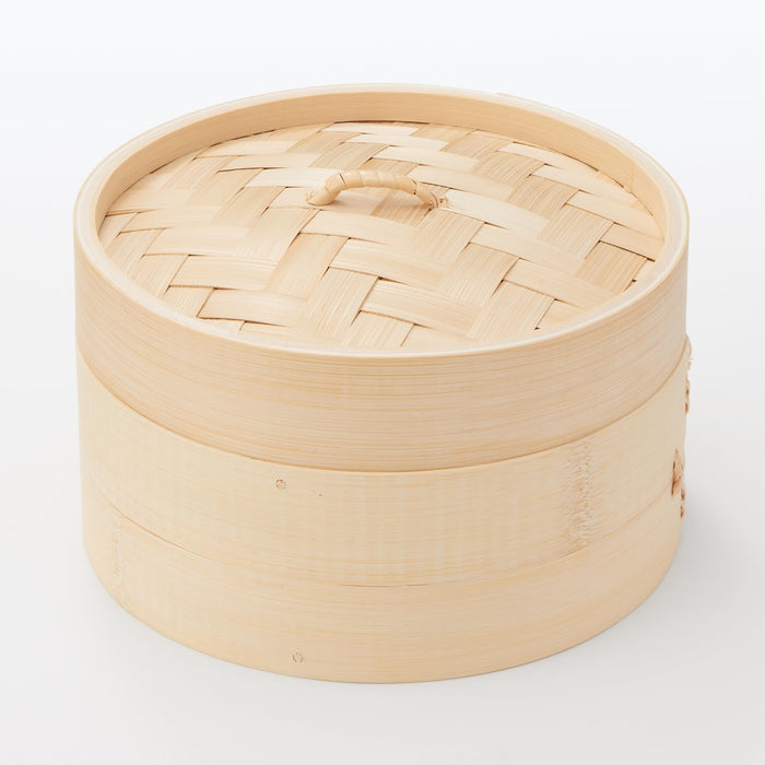 Muji Bamboo Steaming Basket Small Deep Type 84376511 for Healthy Cooking