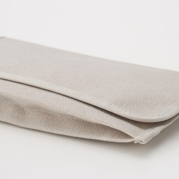 Muji A6 Cotton Health Handbook Case Small Navy Mother and Child Compatible