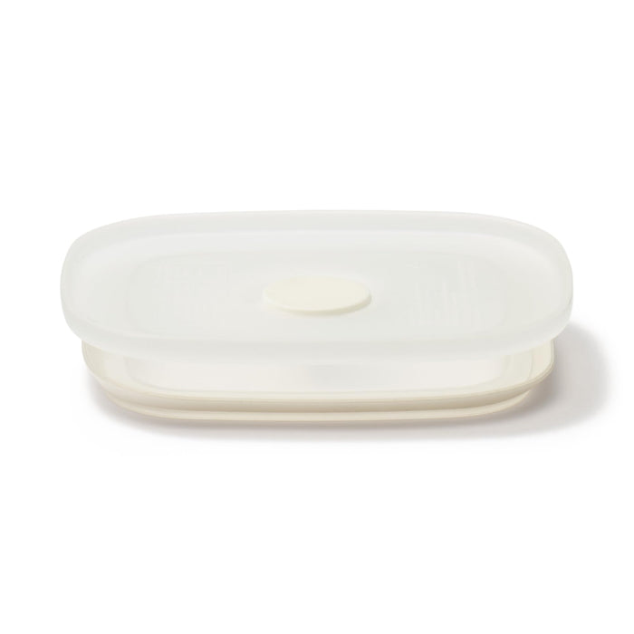 Muji Small Enamel Storage Container with Airtight Valve Lid 44402276