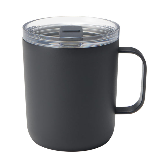 Muji Black Graduated Hot Cold Mug with Lid 400Ml Model 84334689