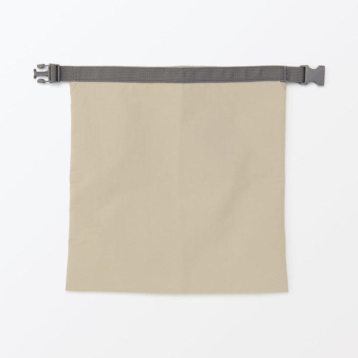 Muji Beige Height Adjustable Lunch Bag Roll Top Large Size 84843082