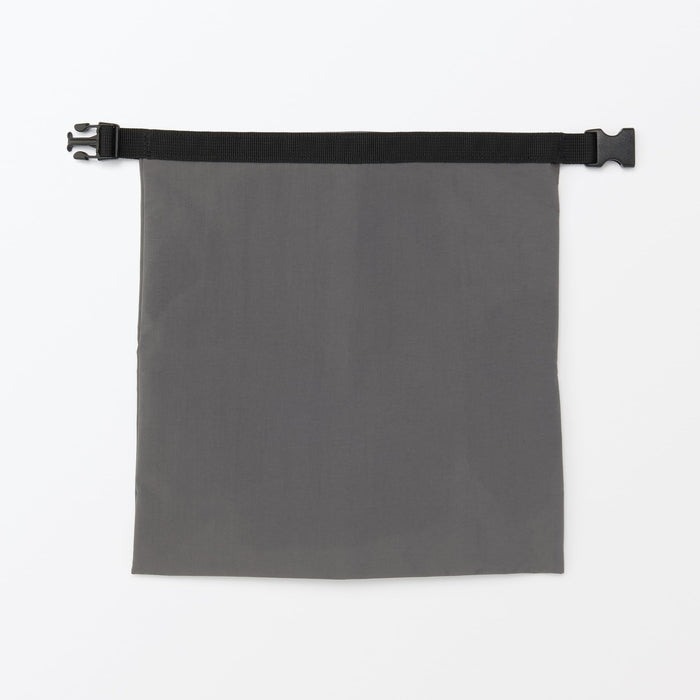 Muji Gray Roll Top Height Adjustable Large Lunch Bag 84843099