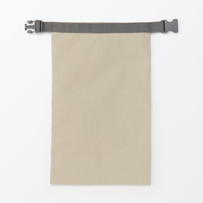 Muji Adjustable Small Lunch Bag Roll Top Beige - Model 84843051