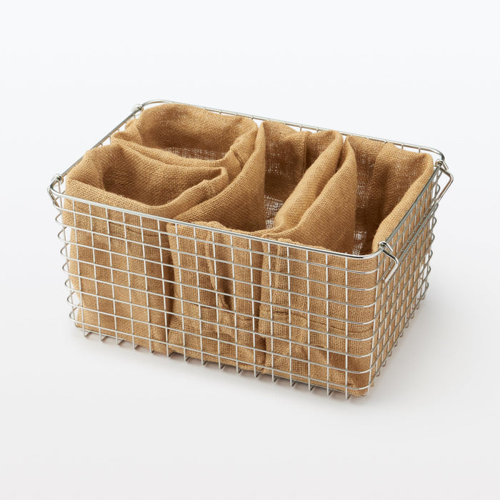 Muji Jute Vegetable Storage Bag Small - Mcb83A1A for Fresh Produce