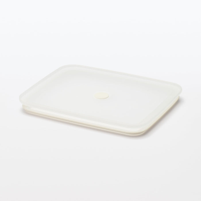 Muji Large Enamel Storage Container Lid with Valve and Gasket Included