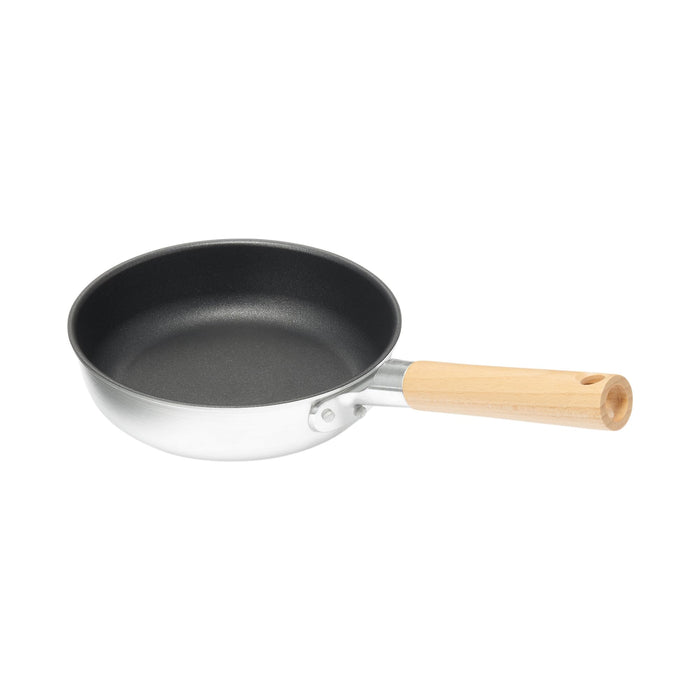 Muji Non-Stick Large Frying Pan 20Cm For Gas Stove Shallow Cooking Surface