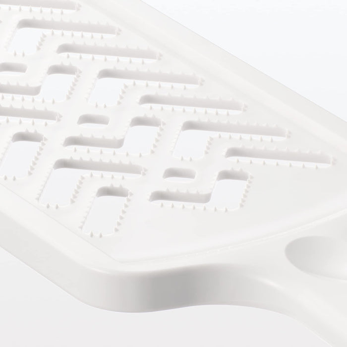 Muji Light Grater with Tray 9.5x29.5x6.4cm 44314333 - Durable Kitchen Tool