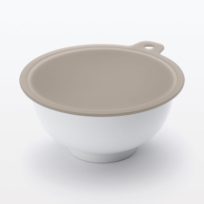 Muji Microwaveable Silicone Lid Medium Size 84376344 - Versatile Kitchen Cover