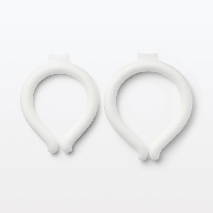 Muji Neck Cooler Clear M - Comfortable 14x16 cm Design 34 cm Circumference