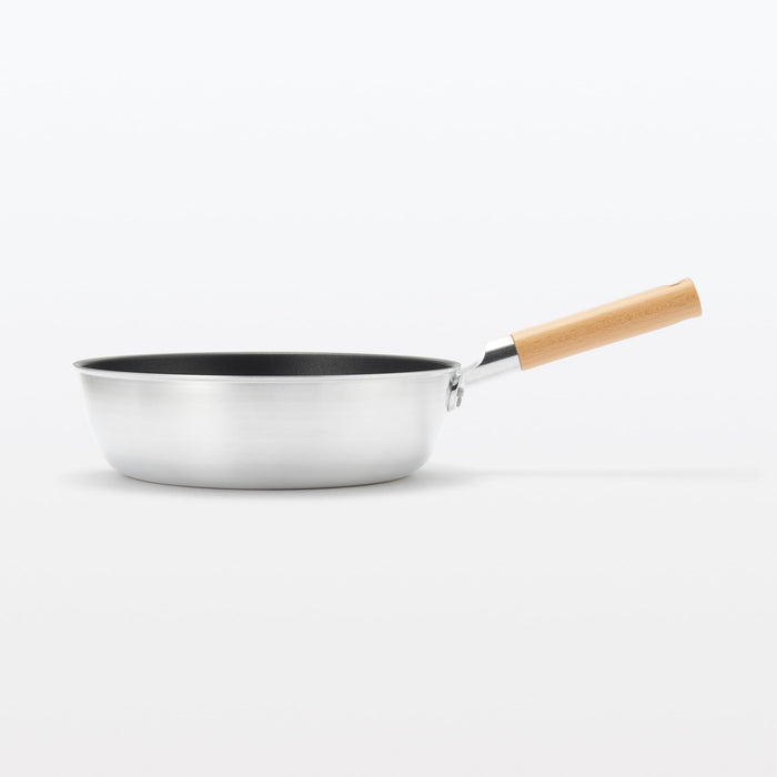 Muji 28Cm Non-Stick Deep Frying Pan and Pot for Gas Stove