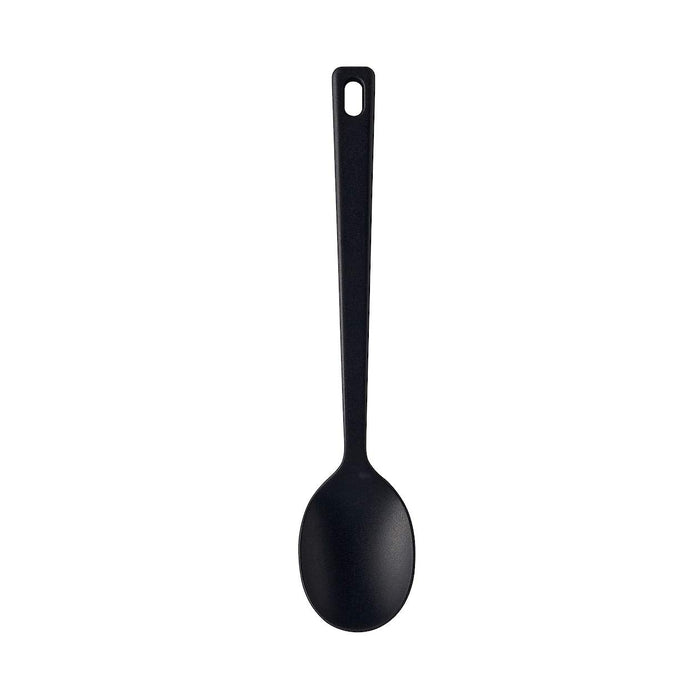 Muji Black Silicone Cooking Spoon Small 25Cm Length