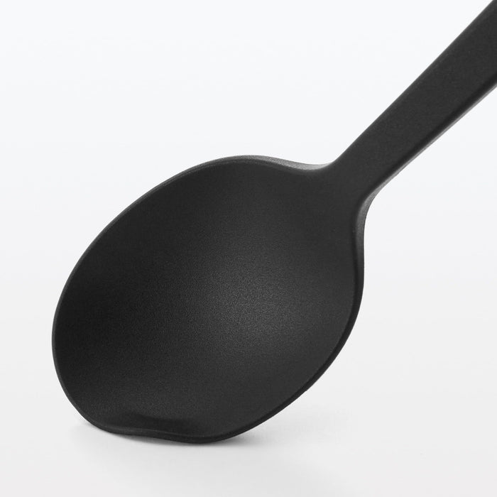 Muji Small Black Silicone Cooking Spoon 25cm Length 84376429