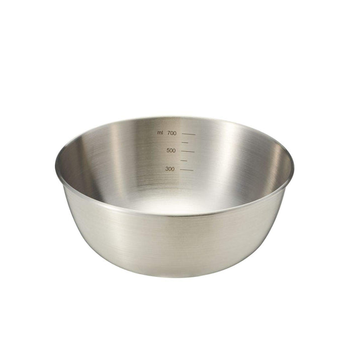 Muji Stainless Steel Bowl Silver 16cm Diameter 6.5cm Height Mcc14A9S
