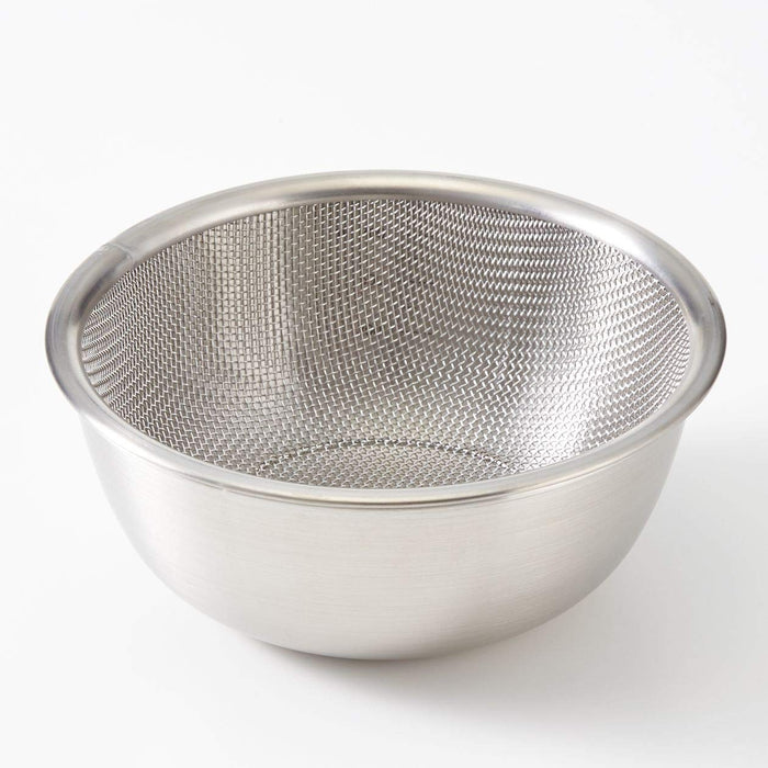 Muji Stainless Steel Bowl Silver 16cm Diameter 6.5cm Height Mcc14A9S