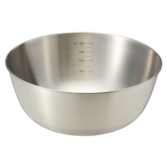 Muji Stainless Steel Bowl Silver 22cm Diameter 9.5cm Height MCC16A9S