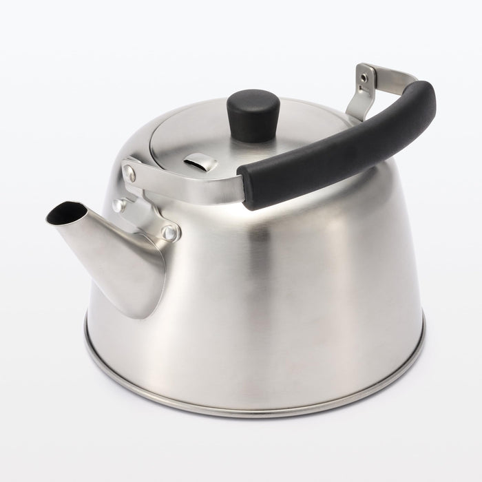 Muji Stainless Steel Kettle 2L Silver 44902448 Durable and Efficient Design