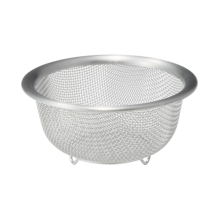 Muji Stainless Steel Mesh Colander XXS Silver 84376252 Lightweight Durable