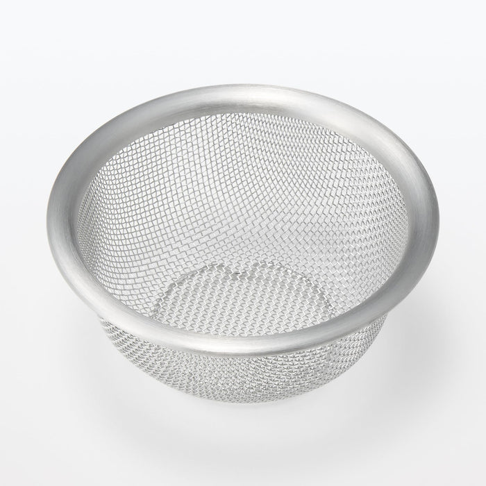 Muji Stainless Steel Mesh Colander XXS Silver 84376252 Lightweight Durable