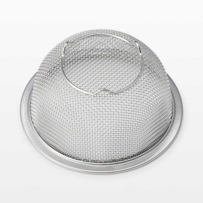 Muji Stainless Steel Mesh Colander XXS Silver 84376252 Lightweight Durable