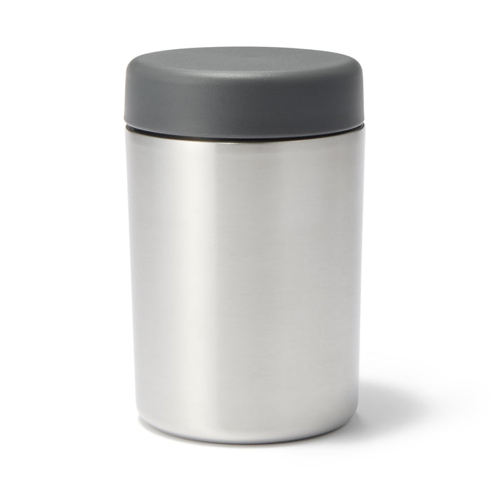 Muji Insulated Soup Jar Silver 430ml Wide-Mouth Easy Clean 84334580