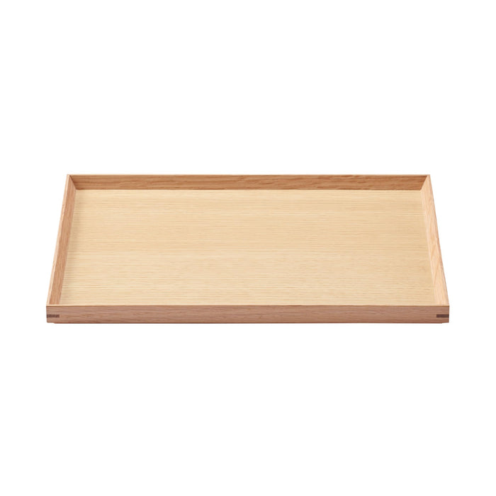 Muji Wooden Square Tray Natural 35x26x2cm Mdc80A2S Eco-friendly Wood