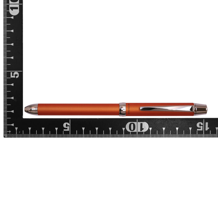 Pilot Multifunctional Ballpoint Pen 2+1 Ridge Design in Orange Color