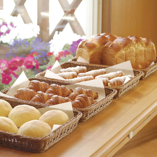 Nagao Washable Bread Basket Flat 32cm Durable Home Kitchen Accessory-Kiichin - The #1 Place for Japanese Goods in Your Hand!